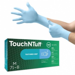 Ansell TouchNTuff 92-670 Disposable Nitrile Gloves